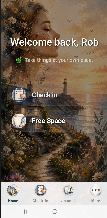 Beacon Android home screen